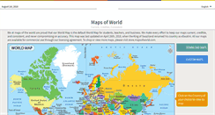 Desktop Screenshot of mapsofworld.com